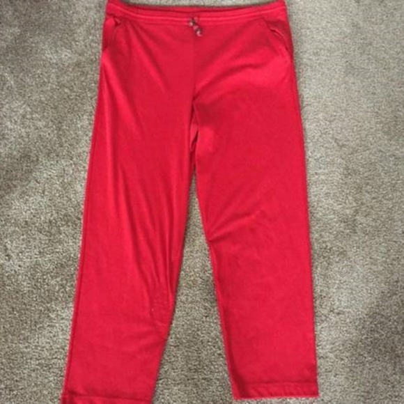 HOSTESS PICK!!!!!! Jaclyn Smith Petite red pants PL - Picture 1 of 4